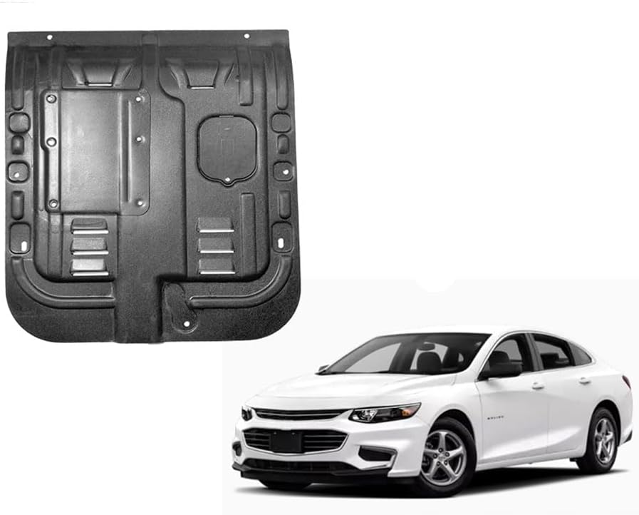 AUCT 17567 - $109 1PCS Front Engine Splash Shield Fit for Chevrolet Malibu 2016 2017 2018 Engine Splash