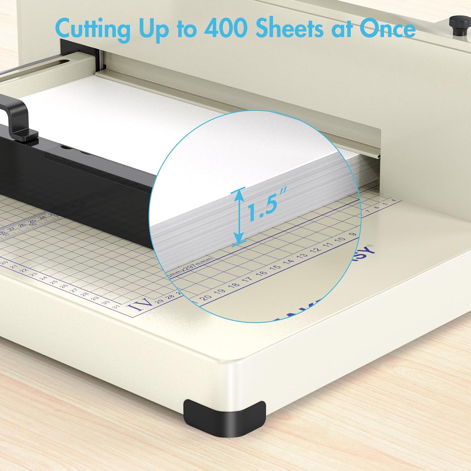 AUCT 18439 - $190 Paper Cutter 12 Inch, Heavy Duty Paper Cutter for A4 Paper, Guillotine Paper Cutter 4 - Image 2