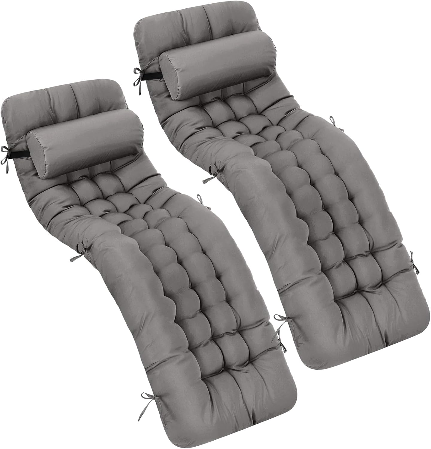 AUCT 18527 - $74 Tudomro Outdoor Chaise Lounge Cushion 66x21x4' Waterproof & Fade-Resistant Patio Pool