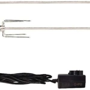 AUCT 19832 - $69 Masterbuilt Gravity Series Rotisserie Accessory Attachment with Stainless Steel Spit