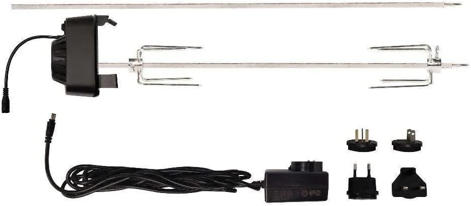 AUCT 19832 - $69 Masterbuilt Gravity Series Rotisserie Accessory Attachment with Stainless Steel Spit