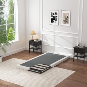 AUCT 18256 - $67 OSASET Low Profile Box Spring Twin XL - 3 Inch Box Spring for Twin XL Heavy Duty Bed F