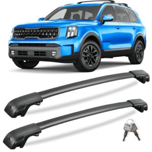 AUCT 18920 - $89 KINGGERI Roof Rack Cross Bars for Kia Telluride X-PRO X-LINE 2023-2025