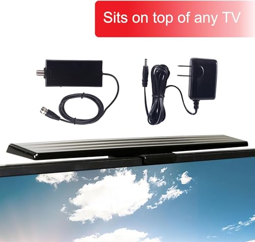 AUCT 18964 - GE Hover Amplified HD Digital TV Antenna, Easy Mount on Top Design - Image 2