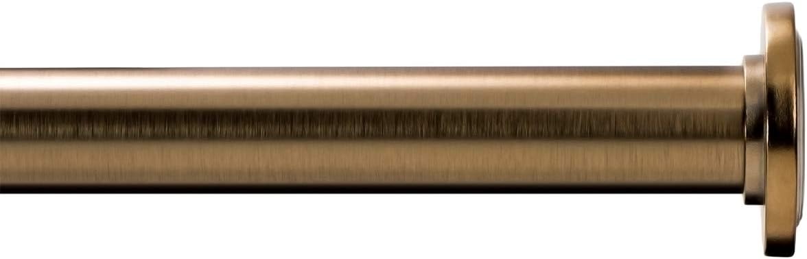 AUCT 18345 - Ivilon Tension Curtain Rod - Spring Tension Rod for Windows or Shower, 24 to 36 Inch. Warm - Image 3