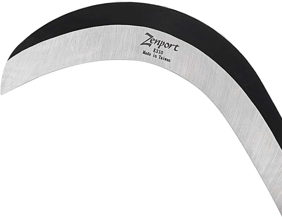 AUCT 18509 - Zenport K310 Brush Clearing Sickle with 9-Inch Carbon Steel Blade and 9-Inch Aluminum Hand - Image 3