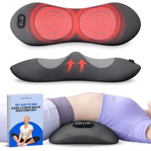 AUCT 18957 - $120 SmoothSpine Triple Fusion Back Massager with Heat for Lower Back Comfort XL