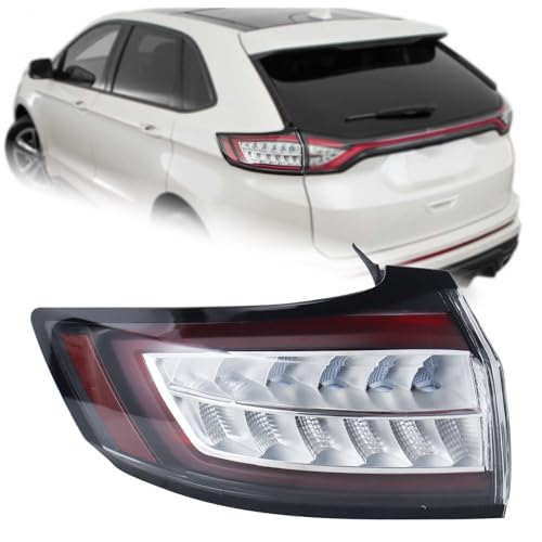 AUCT 18842 - $121 W/O DRL USA Type LED Tail Light Fits 2015-2018 Ford Edge SE/SEL