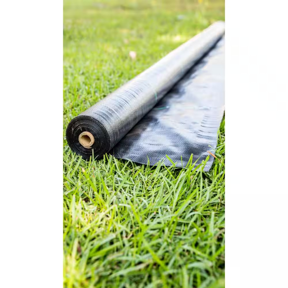 AUCT 18941b - $60 6 ft. x 100 ft. Woven Polypropylene Ground Cover Landscape Fabric - Image 3