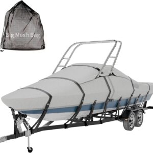 AUCT 20094 - $200 1200D 100% Waterproof Ski & Wakeboard Tower Boat Cover,20'-22'L