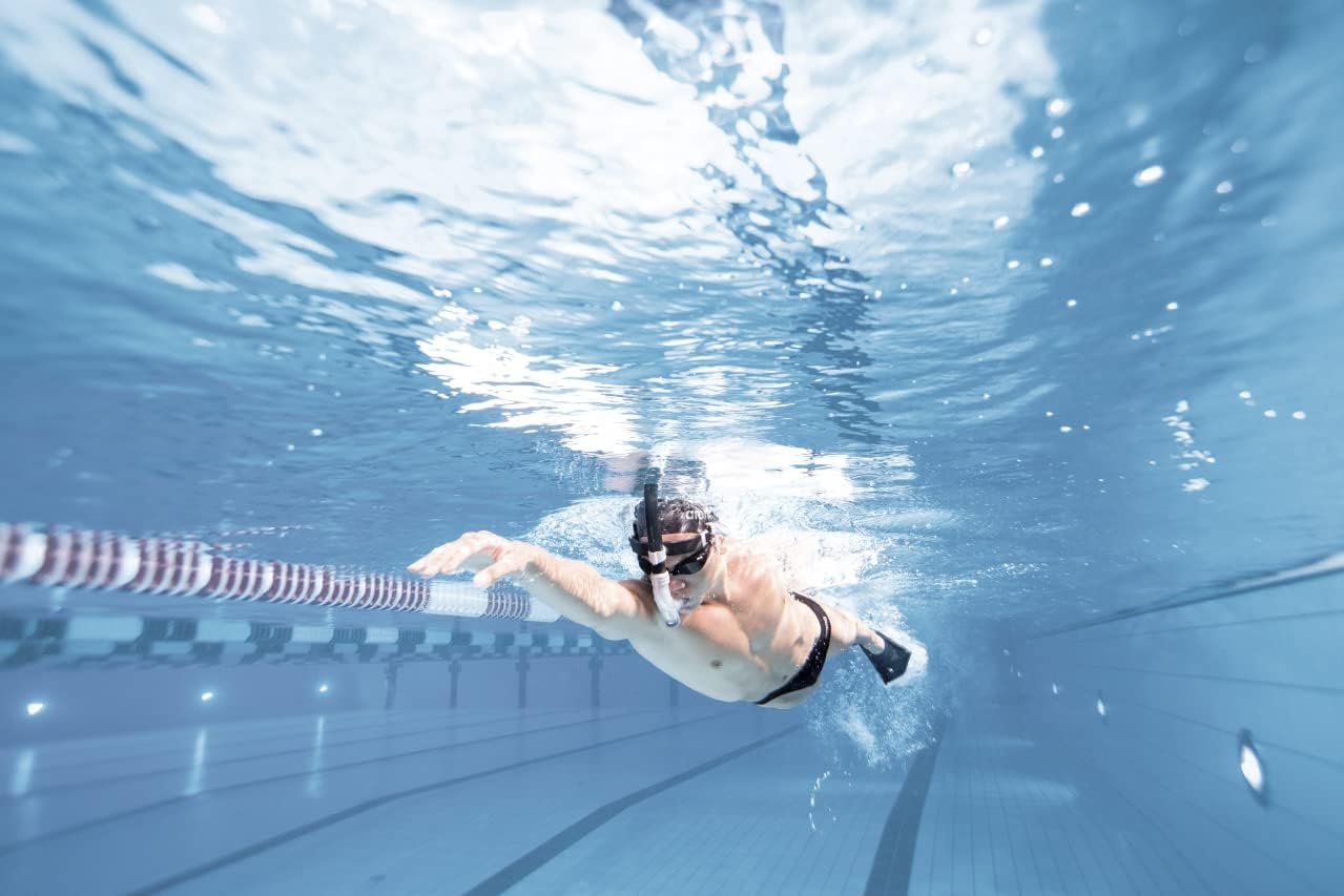 AUCT 19696 - Arena Unisex Swim Snorkel III for Adults, Lap Swimming and Training Snorkel - Image 3
