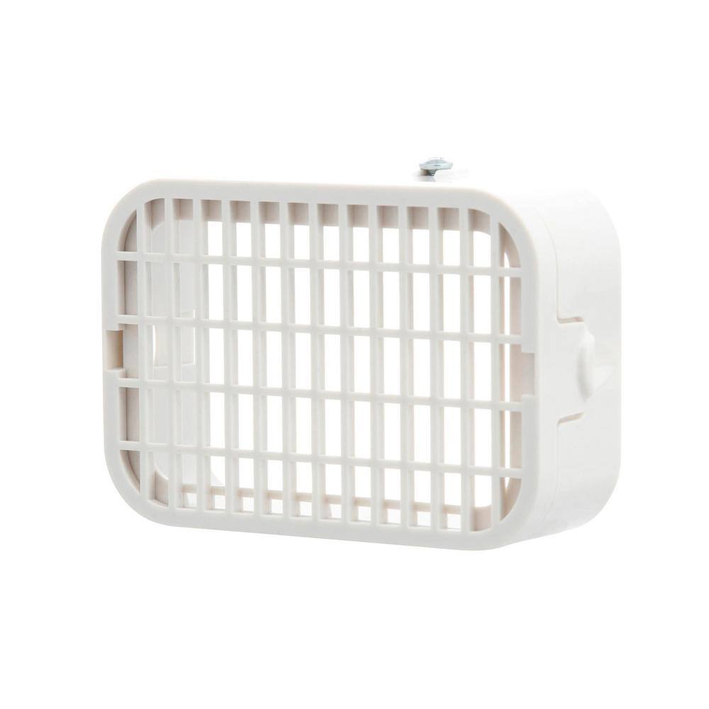 AUCT 17629 - 3 in. x 4 in. White Vinyl Rodent Guard - Image 4