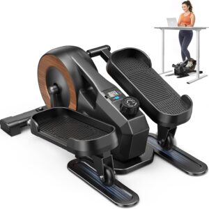 AUCT 19652 - $120 Sitting Under Desk Elliptical Machine, Leg Exerciser While Sitting for Seniors, Seate