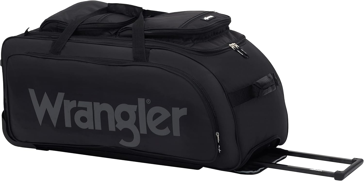 AUCT 18462 - Wrangler Wesley Rolling Duffel Bag - Image 3