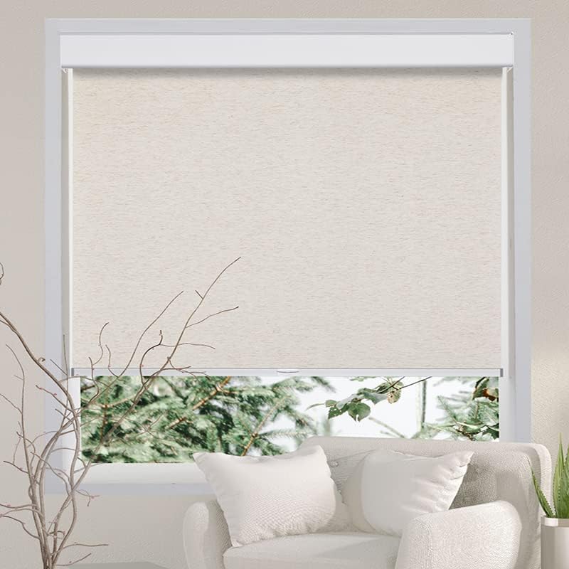 AUCT 18344 - $51 Persilux Free-Stop Cordless Blinds for Windows Shades Light Filtering Roller Shades fo - Image 2
