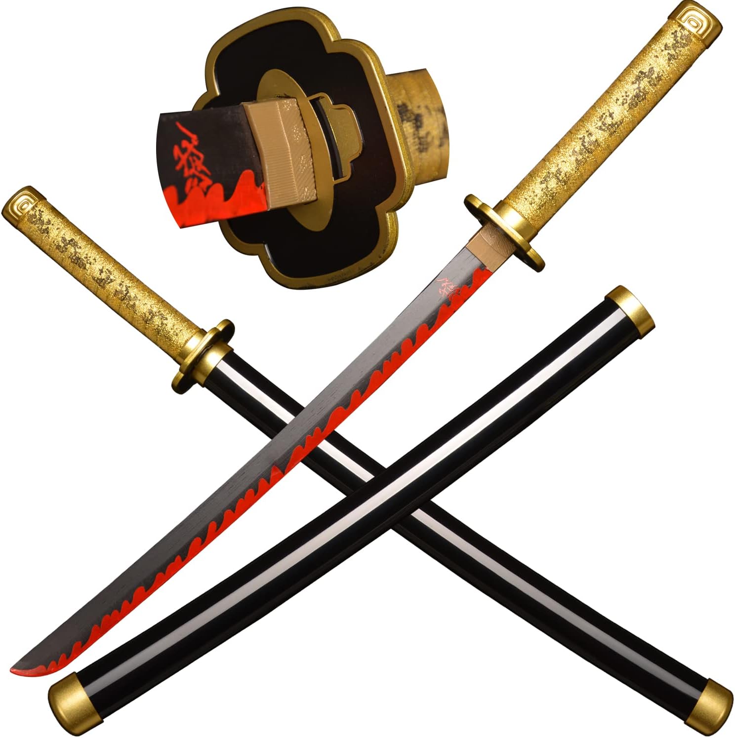 AUCT 19712 - SV Anime Demon Slayer Sword Katana 31 Inch Decorative Collectible Gift Cosplay Sword Vario