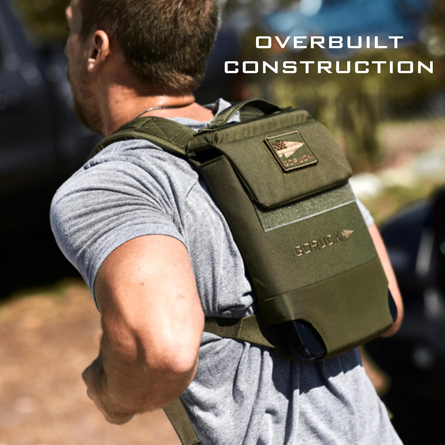 AUCT 19811 - $115 GORUCK Ruck Plate Carrier 3.0, Weighted Rucking Backpack - Image 2