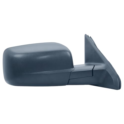 AUCT 18855 - $101 Passenger Right Side Door Mirror Power Heated Manual Folding Textured Back Cover for - Image 2