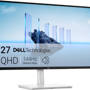 AUCT 18398 - $190 Dell 27 Plus QHD Monitor - S2725DSM - 27-inch QHD (2560x1440) 144Hz 1ms Display, 2 x