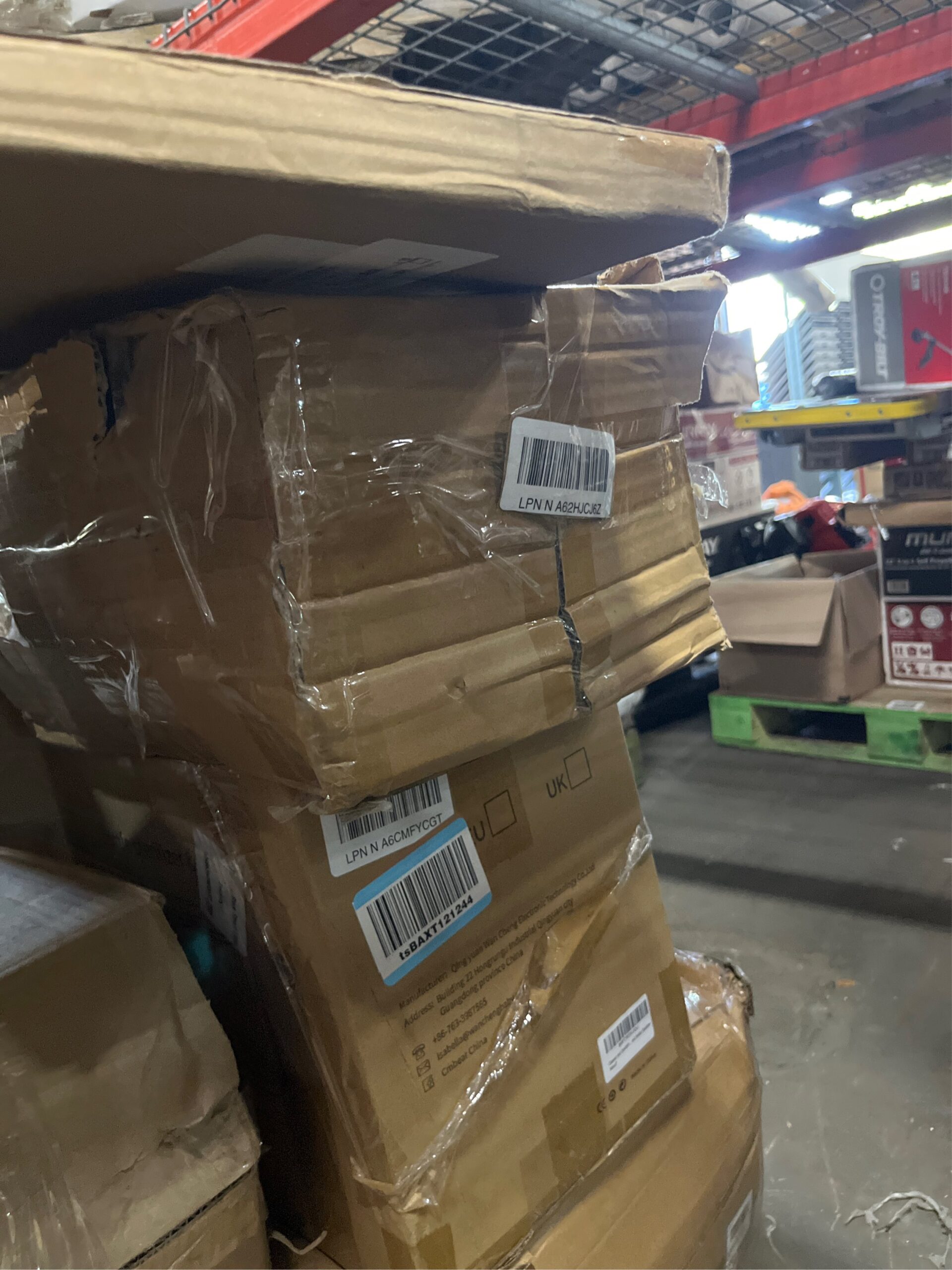 AUCT 18967 - $52 4.10/3.50-4 Tire and Dolly Wheel Flat Free - Solid Rubber Hand Truck Wheels 5/8" Axle - Image 5