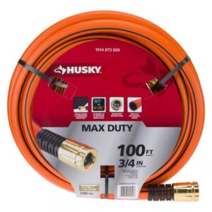 AUCT 19616 - $80 Husky 3/4 in. Dia x 100 ft. Husky Max Duty Garden Hose