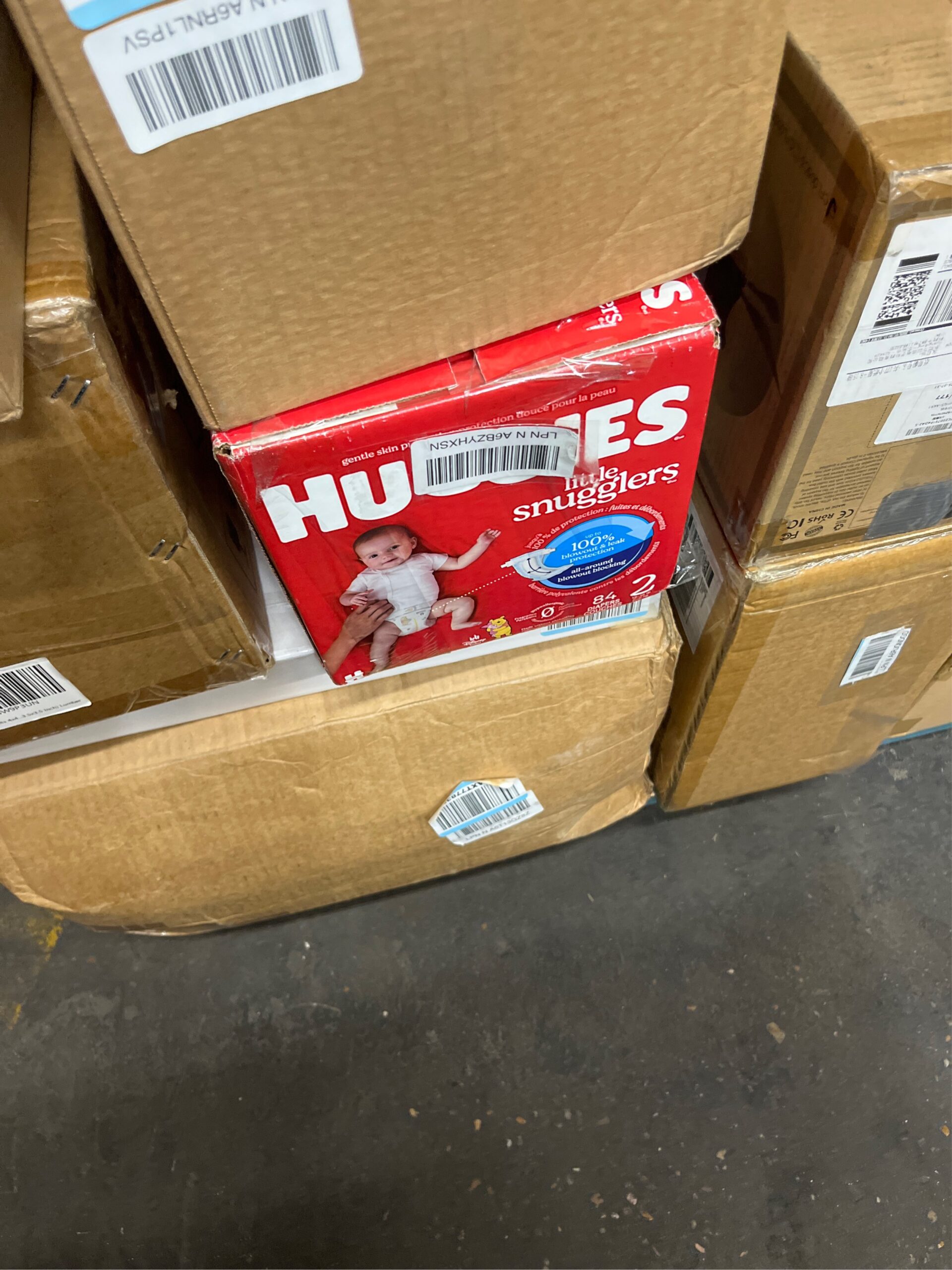 AUCT 18709 - Huggies Little Snugglers Diapers Size 2, 84 Count - Image 5