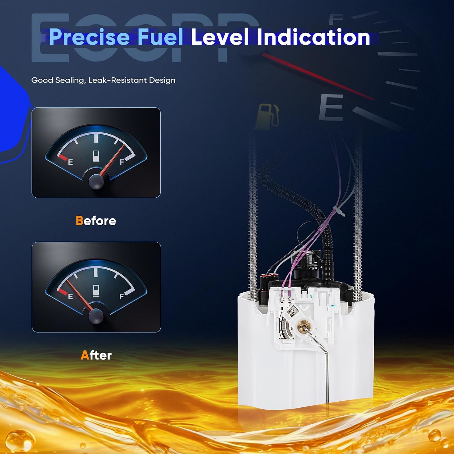 AUCT 18448 - $70 ECCPP Electric Fuel Pump Assembly E3780M for Buick Lucerne | 2009 2010 2011 V6 3.9L Fl - Image 3