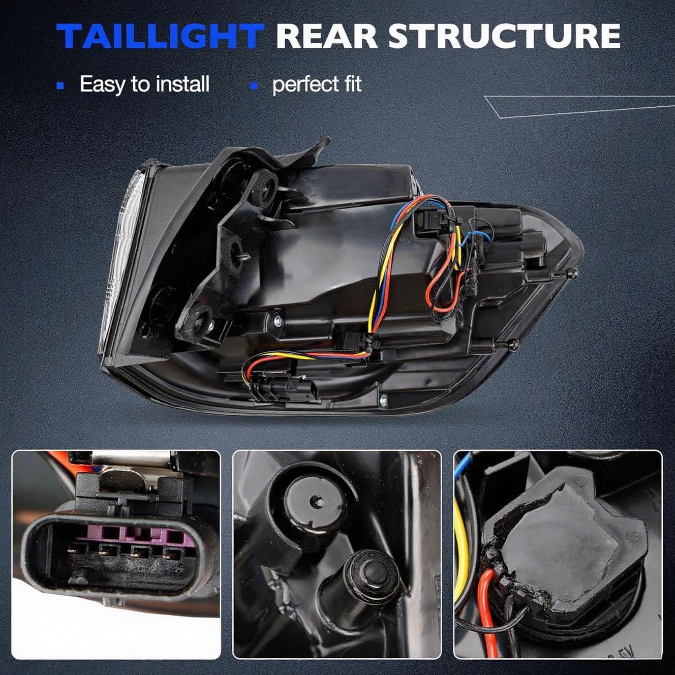 AUCT 18470 - $70 Tail Light Fits 2017-2021 Jeep Compass Rear Light Left Driver Side | Brake Outer Taill - Image 4