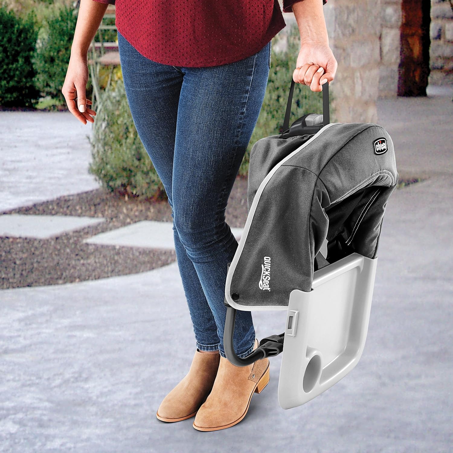 AUCT 18430 - $90 Chicco QuickSeat Hook-On Chair, Portable High Chair for Babies and Toddlers, for Child - Image 4