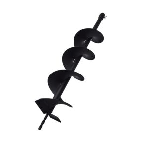 AUCT 20139 - ALL-CARB Auger Drill Bit 6 x 31.5 Inch Garden Spiral Drill Bit Earth Auger Bit Post or Umb
