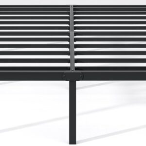AUCT 17956 - NEW JETO Metal Bed Frame,King Size Bed Frame with Storage Space,Heavy Duty Sturdy Mattress
