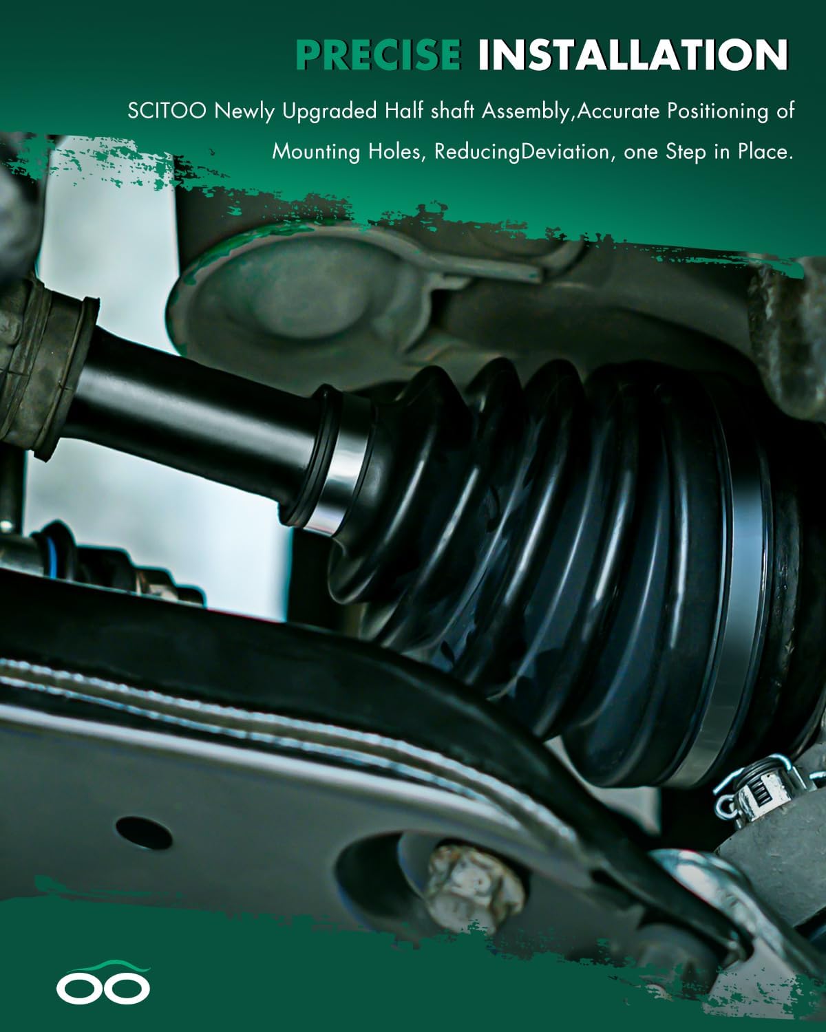 AUCT 20168 - $72 SCITOO Front Left CV Axle Assembly For 2014-2019 For Soul 1.6L - Image 3