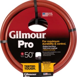 AUCT 18670 - Gilmour Pro Commercial 3/4" x 50' Heavy Duty Water Hose, Durable and Kink Resistant 50 ft