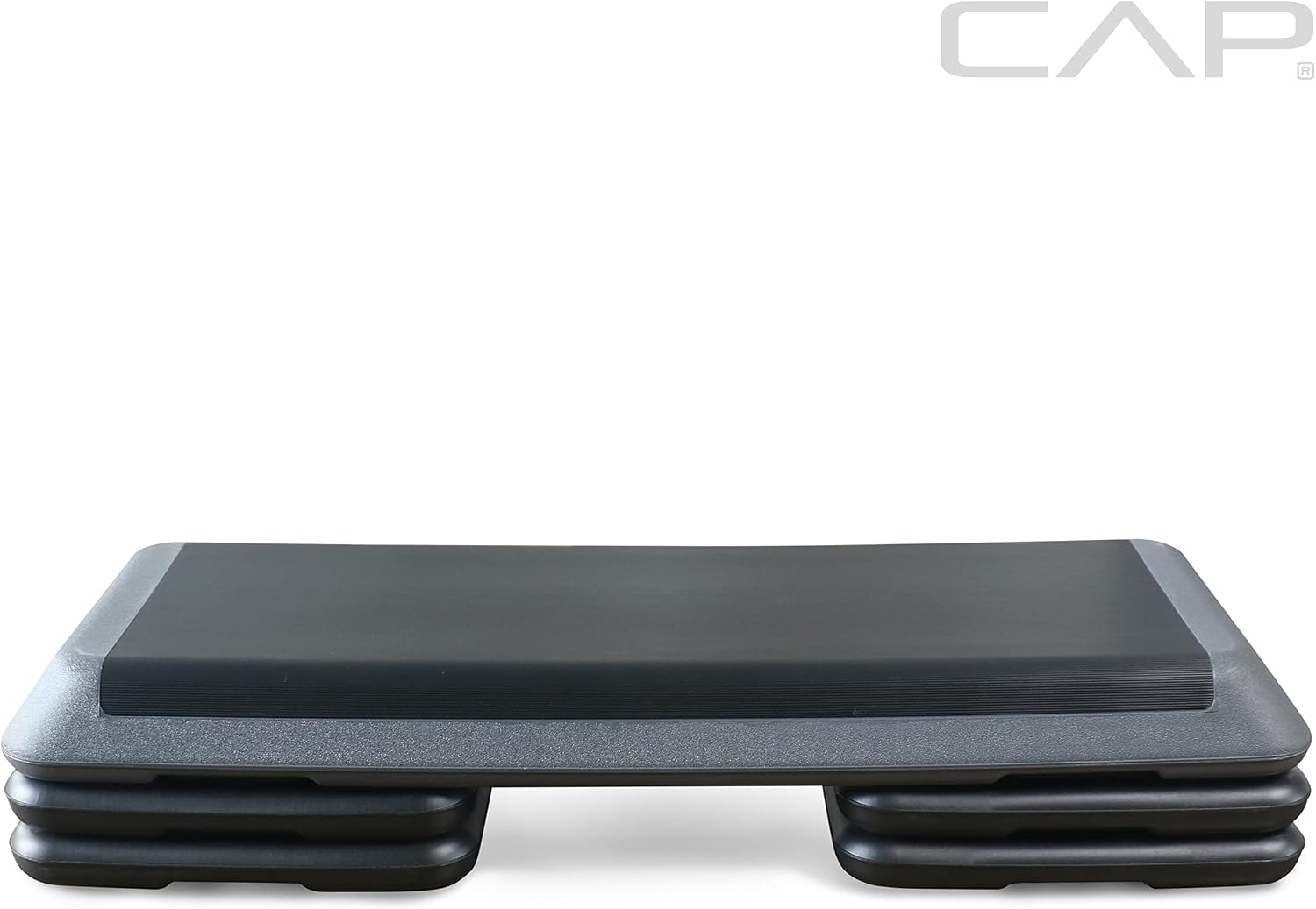 AUCT 18476 - CAP Barbell Adjustable Aerobic Step Platform Exercise Step, Gray - Image 4