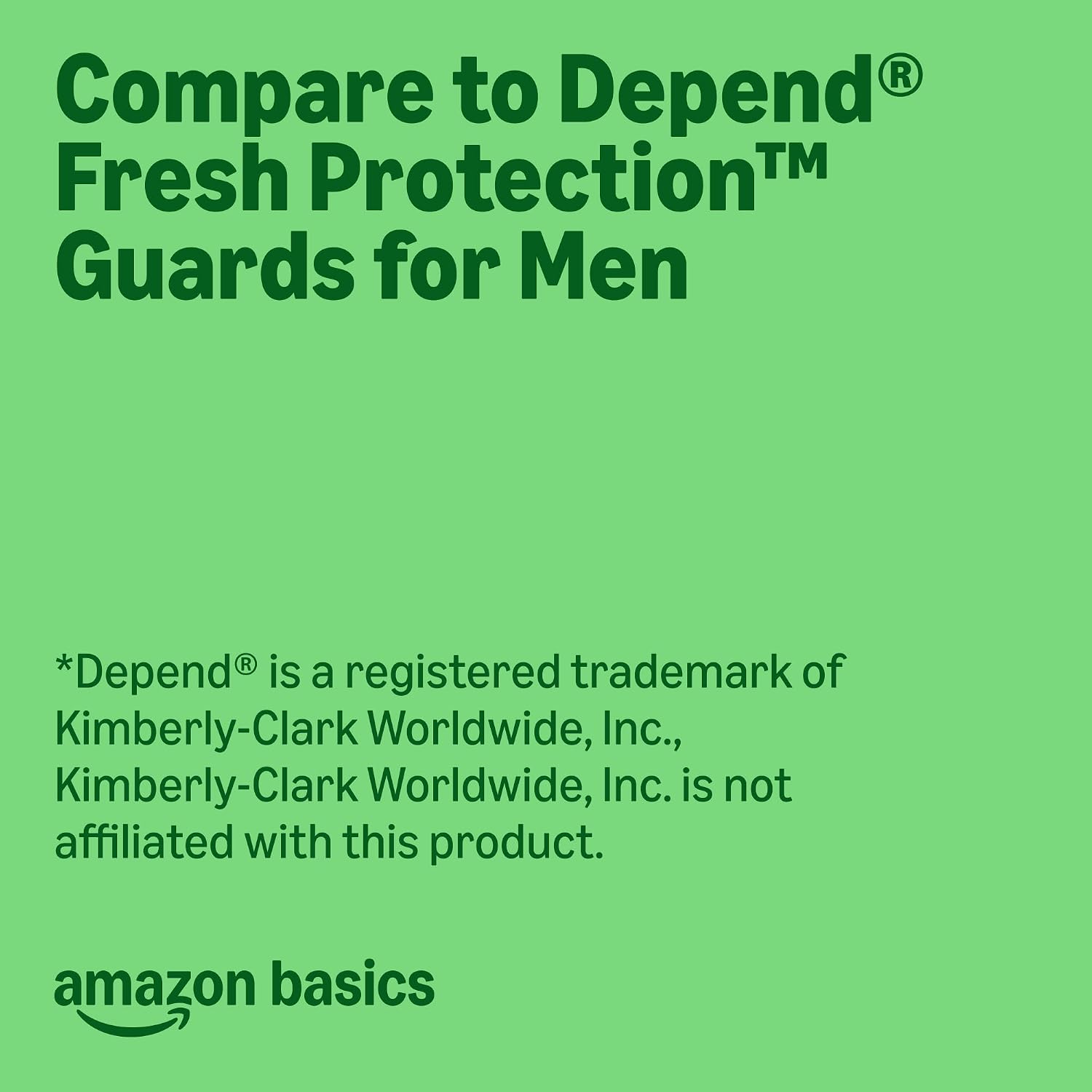 AUCT 20000 - Amazon Basics Men's Incontinence Guards, Maximum Absorbency, Moisture-Wicking with Odor Pr - Image 3