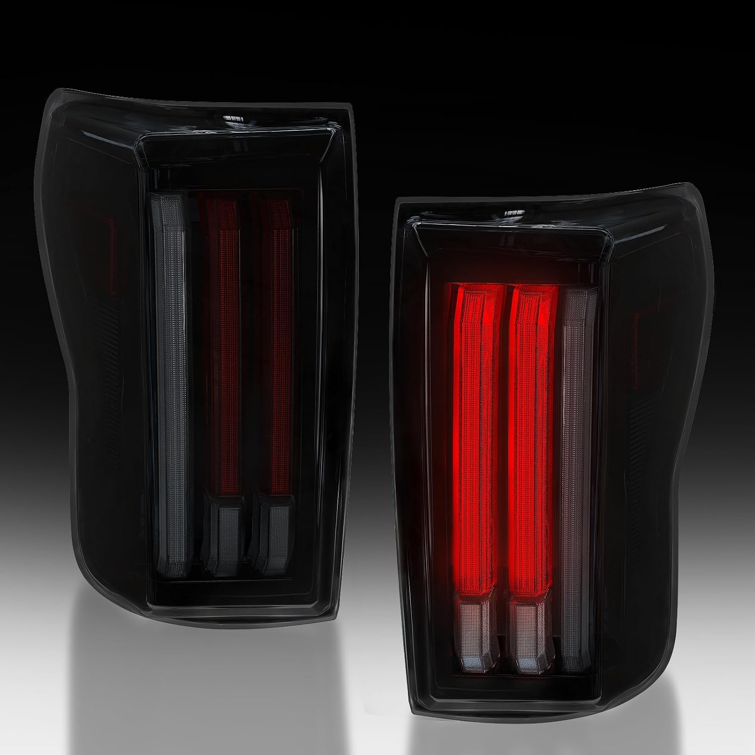 AUCT 18411 - $270 Daikokuya Sequential Led tail lights for Toyota Tundra 2007 2008 2009 2010 2011 2012