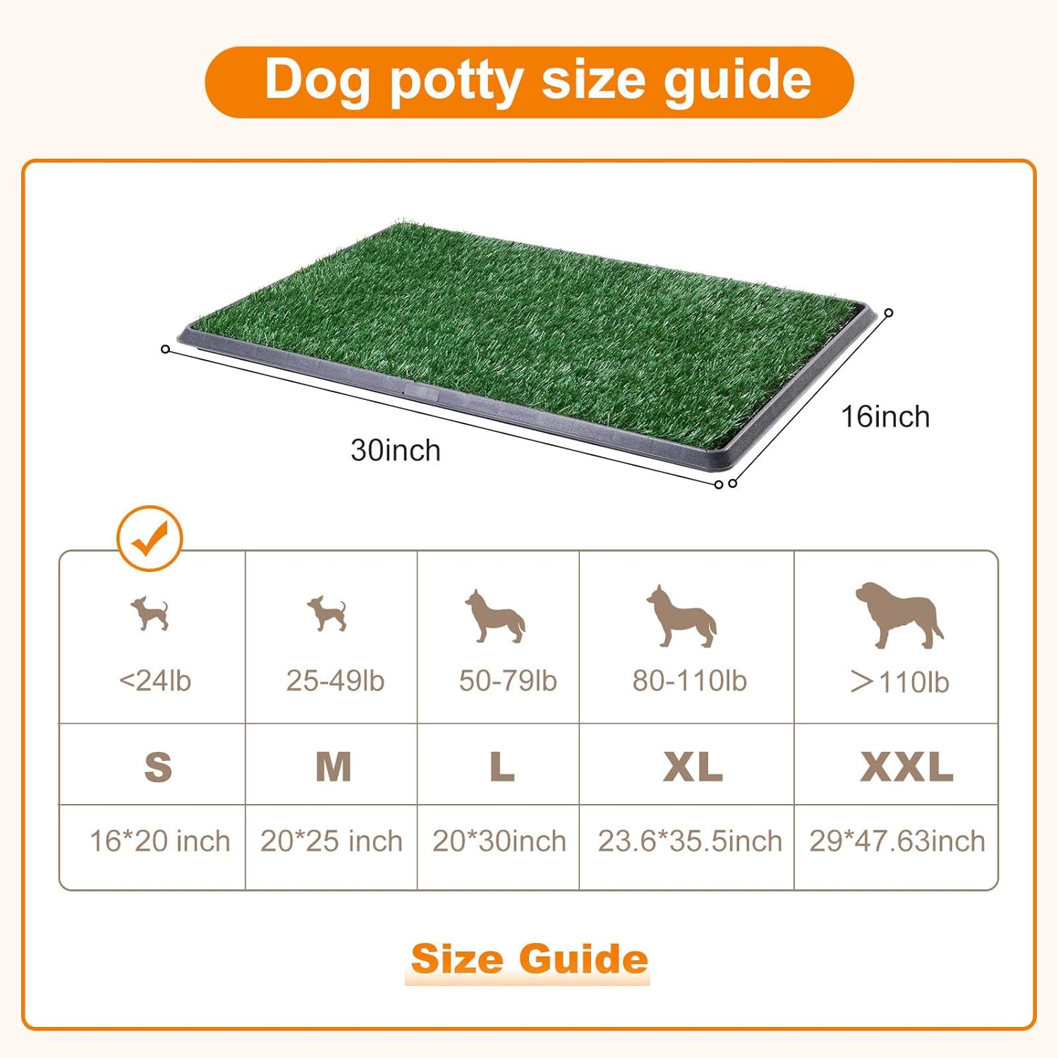 AUCT 18503 - LOOBANI Dog Grass Pad with Tray - 16x20in for Apartment Balcony Use | 2 Replacement Fake G - Image 4