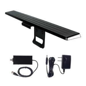 AUCT 18964 - GE Hover Amplified HD Digital TV Antenna, Easy Mount on Top Design
