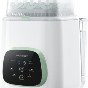 AUCT 18970 - $300 Momcozy KleanPal Pro All-in-One Bottle Washer, Sterilizer & Dryer - White