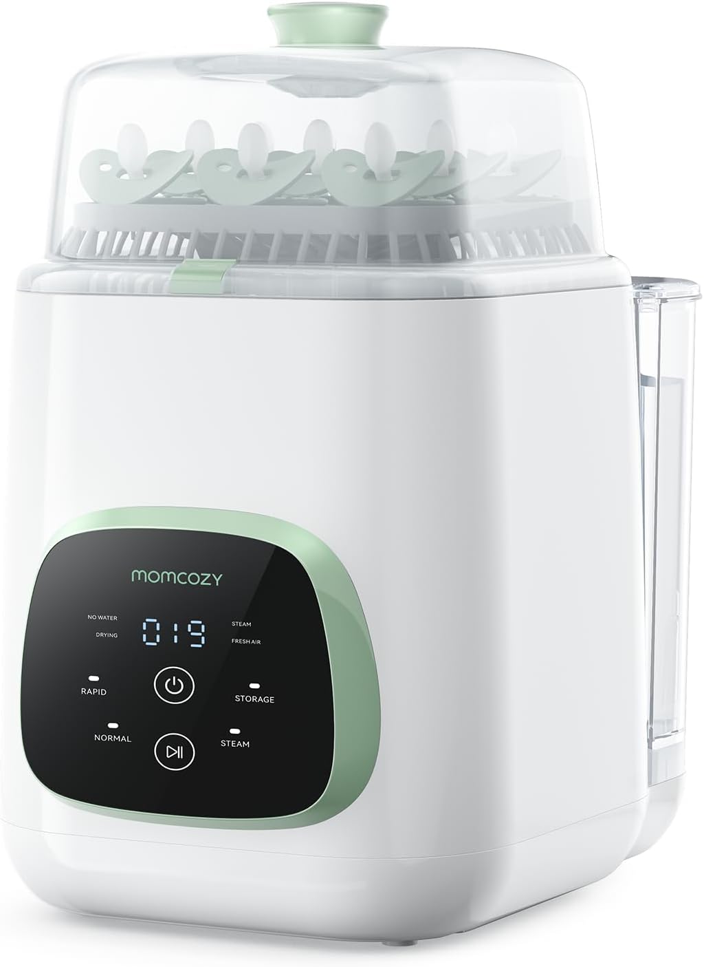 AUCT 18970 - $300 Momcozy KleanPal Pro All-in-One Bottle Washer, Sterilizer & Dryer - White