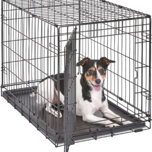 AUCT 18693 - Midwest 30-Inch Single Door iCrate, for Medium Breeds, 21-40 lbs