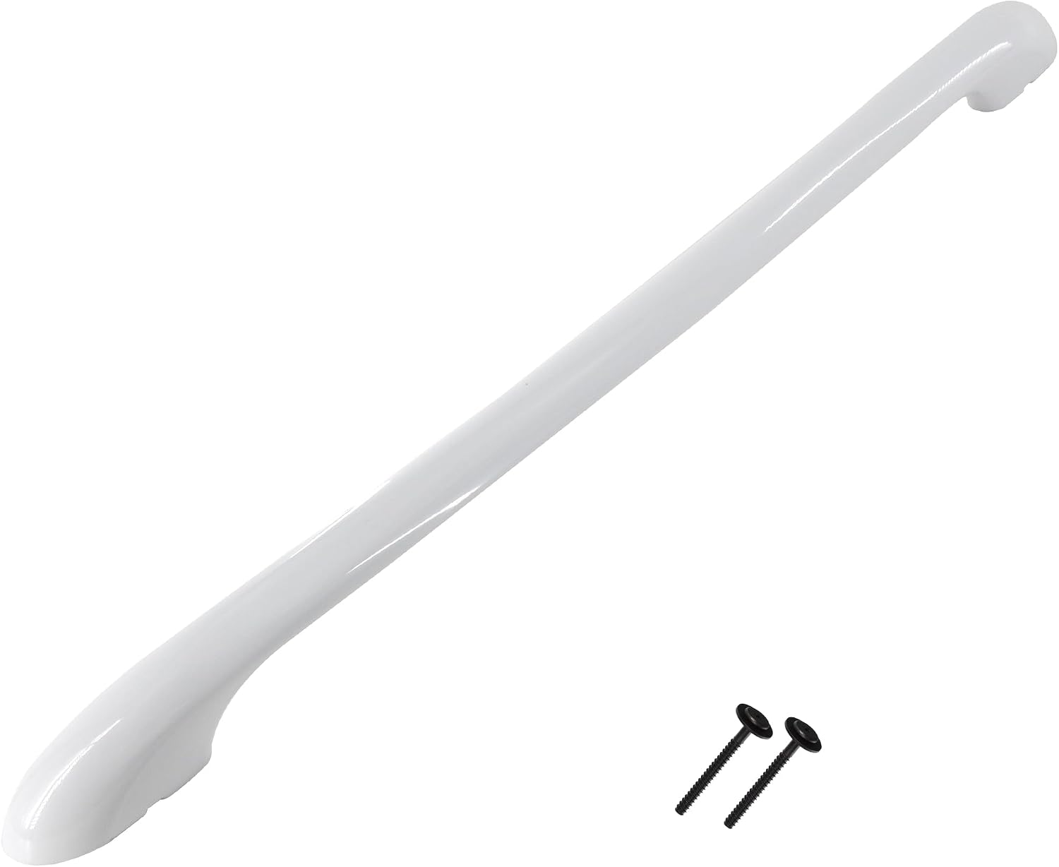 AUCT 19574 - 316443601 Oven Door Handle Appliance Replacement with 2pcs 316433300 Screws