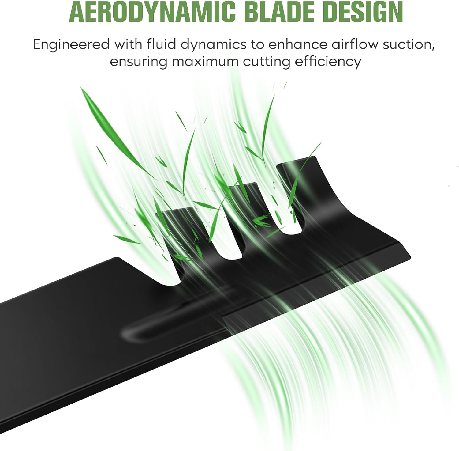 AUCT 18370 - Lawn Mower Toothed Mulching Blades Replace for Ferris 5020843 Exmark 1520843 103-2527 Arie - Image 4