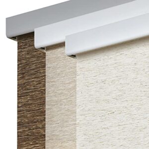AUCT 18953 - $54 Persilux Free-Stop Cordless Roller Shades Light Filtering Window Shades for Home (Crea
