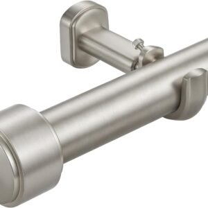 AUCT 18459 - Heavy Duty Curtain Rods - 1 1/4" Large Diameter Premium Nonadjustable Curtain Rod - 36in/3