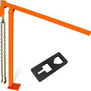 AUCT 18297 - $75 T-Post Puller, Fence Post Puller - Post Puller of Remove T-Posts, Wooden Fence Posts,