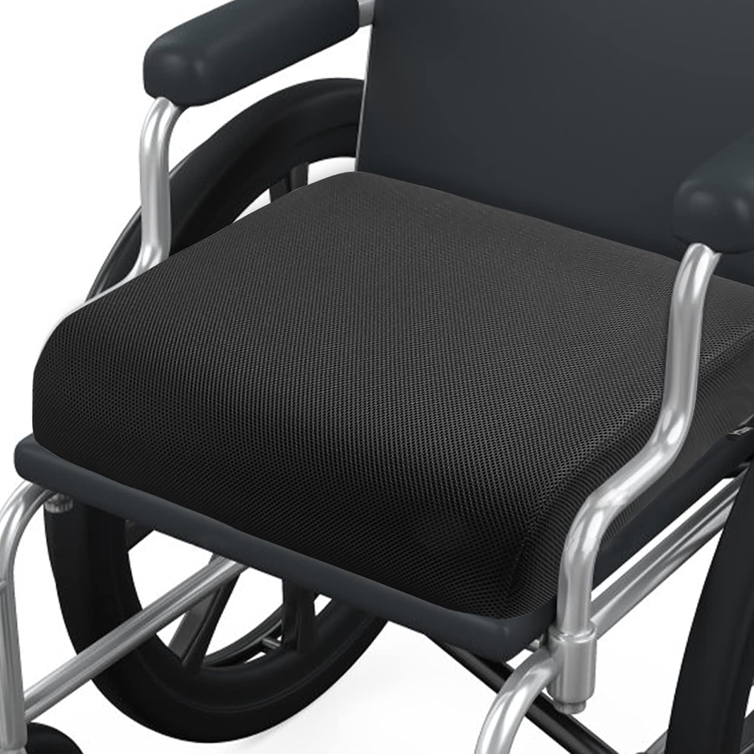AUCT 18564 - $52 YOUFI Thick Memory Foam & Gel Seat Cushion, 18"X16"X4" Large Chair Cushion for Wheelch