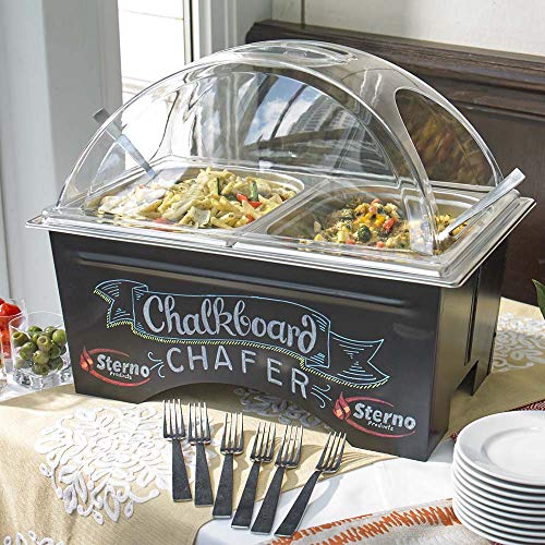 AUCT 18801 - $113 Sterno Chalkboard Foldaway Chafing Dish Frame - Image 4