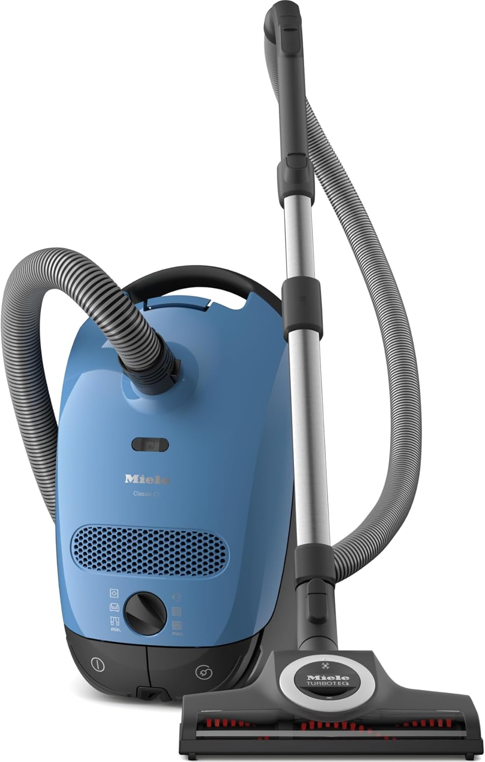AUCT 18390 - $436 Miele Classic C1 Turbo Team Vacuum for Hard Floors & Low-Med Pile Carpet