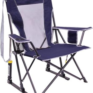 AUCT 18541 - $75 GCI Outdoor Comfort Pro Rocker Camping Chair - Indigo Blue